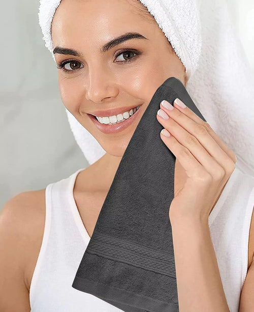 Luxurious 800GSM Cotton Hand Towels for Home Use